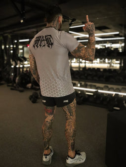 WOLF GREY DRI FIT TEE