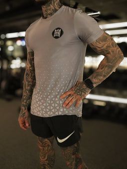 WOLF GREY DRI FIT TEE