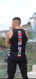 BLACK TRAINING SINGLET