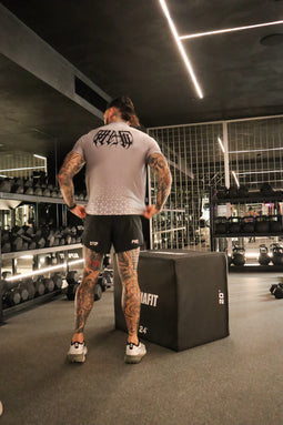 WOLF GREY DRI FIT TEE