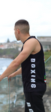BLACK TRAINING SINGLET