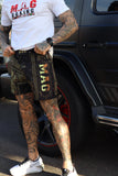 GOLD MAG CHICANO SHORTS